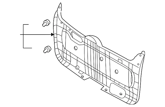 Lower Trim Panel - Kia (81750-4D010KS)