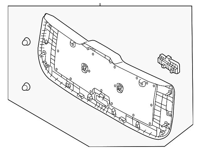 Trim Panel - Kia (81750-B2000GA6)