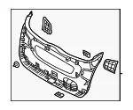 Lower Trim Panel - Kia (81750-C6100BGG) - view 3