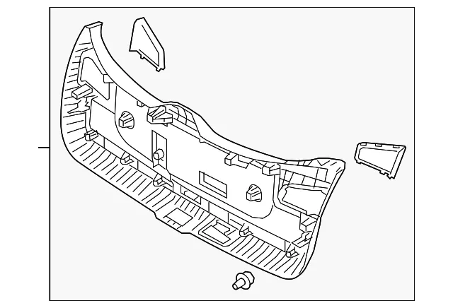 Trim Panel - Kia (81750-G5000WK)