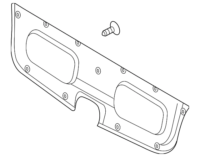 Trim Panel - Kia (81752-1G000)