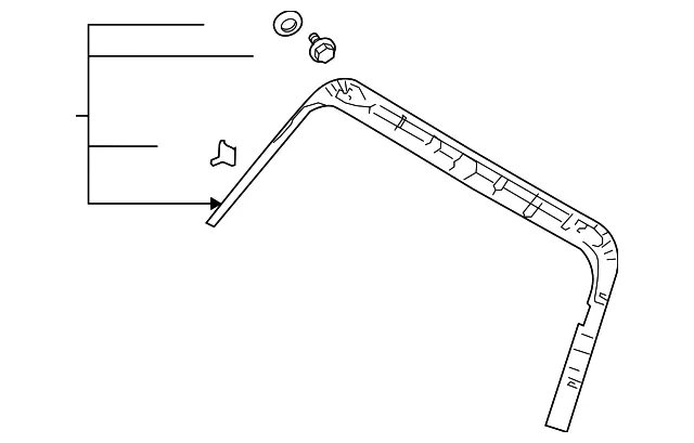 Upper Trim - Kia (81760-1F000EZ)