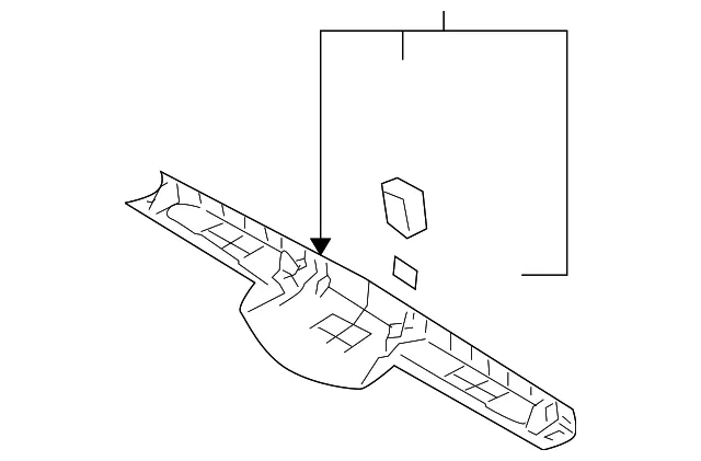 Upper Trim Panel - Kia (81760-1G210XI)