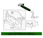 Upper Trim - Kia (81760-A9000BND) - view 4