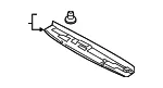 Upper Trim - Kia (81760-A9500DAA) - view 3