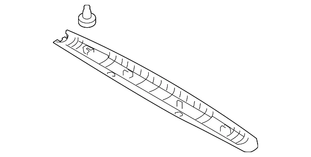Upper Gate Trim - Kia (81760-B0000WK)