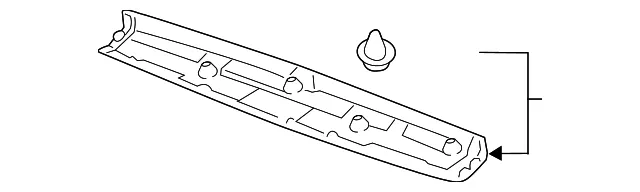 Upper Trim Panel - Kia (81760-D9000BGJ)