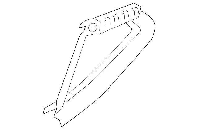 Vent Weather-Strip - Driver's Side (LH) - Nissan (82273-5RB0A)