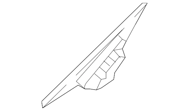 Corner Trim - Passenger Side (RH) - Kia (82280-J5000)