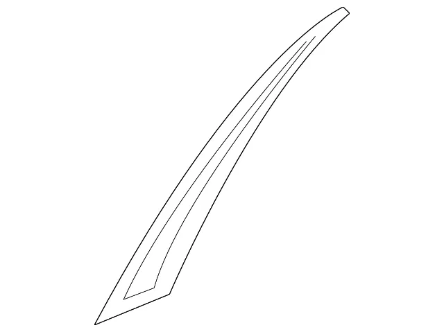 Front Trim - Passenger Side (RH) - Nissan (822D2-6CA0B)
