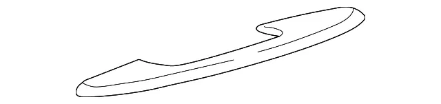 Armrest Cover - Passenger Side (RH) - Kia (82360-38010JA)