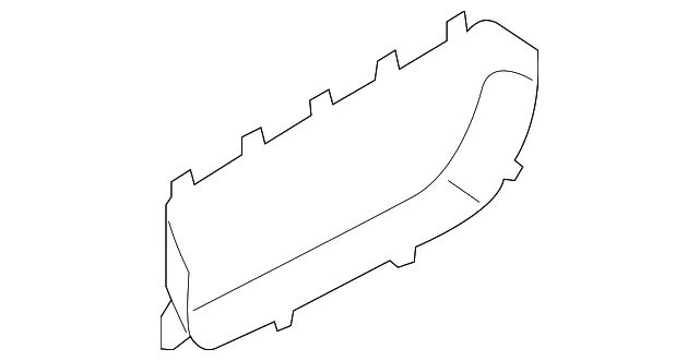 Map Pocket - Driver's Side (LH) - Kia (82370-3E000WK)