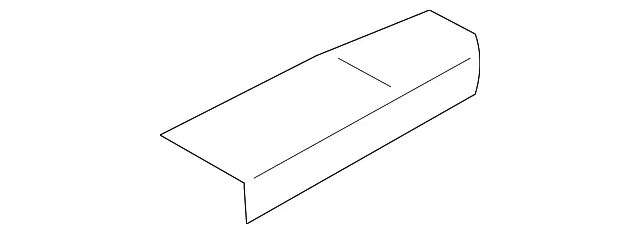 Armrest Cover - Driver's Side (LH) - Kia (82710-3E001WK)