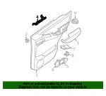 Armrest Bracket - Nissan (82962-EA100) - view 4