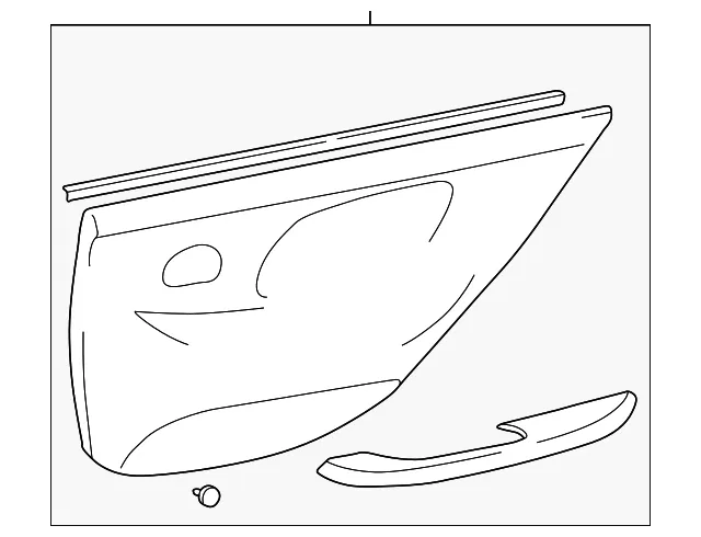 Trim Panel Assembly - Driver's Side (LH) - Kia (83301-3C021JA)
