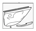 Trim Panel Assembly - Driver's Side (LH) - Kia (83301-3C021JA) - view 3