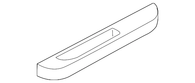 Armrest Cover - Driver's Side (LH) - Kia (83350-3C602JB)