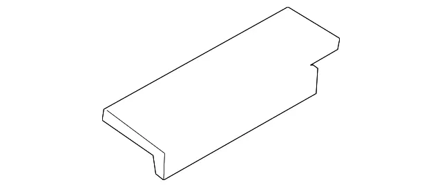 Armrest Cover - Driver's Side (LH) - Kia (83710-3E000GW)