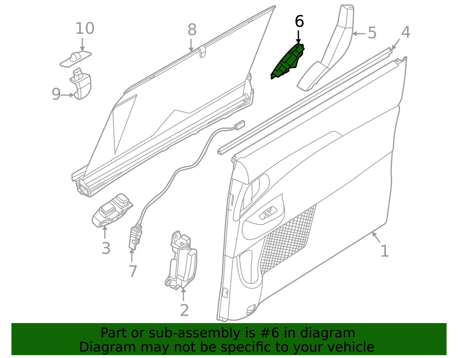 Corner Trim - Kia (83935-R0000OFB) - view 2