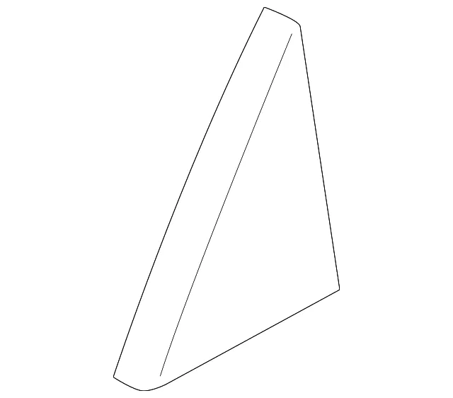 Corner Trim - Passenger Side (RH) - Kia (83940-S9000WK)