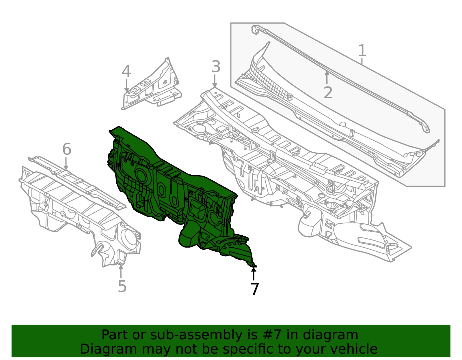 Dash Pad - Kia (84120-R0200) - view 2