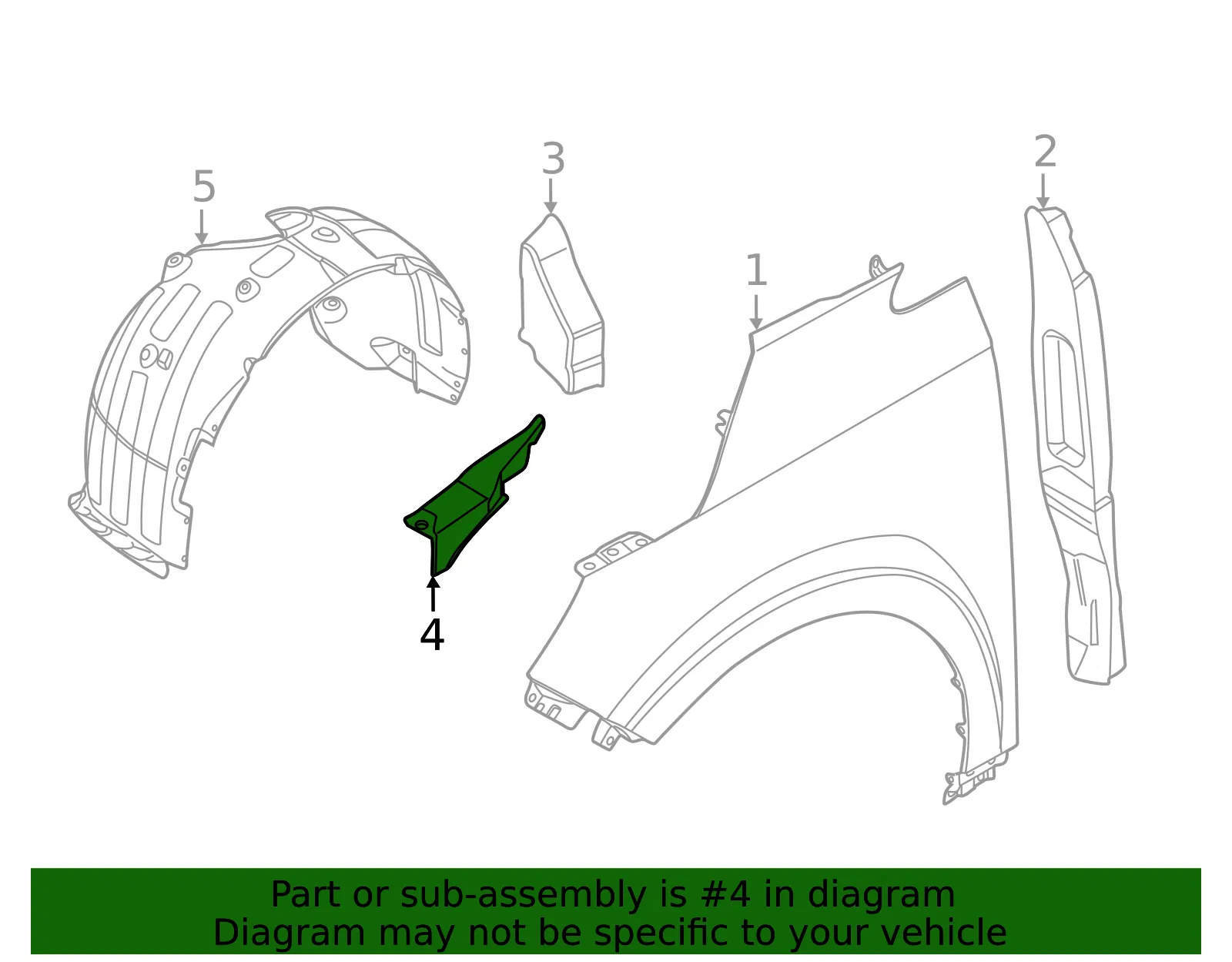 Trim Cover - Kia (84159-R0100) - view 2
