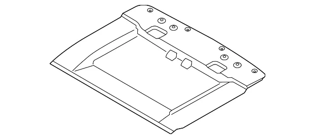 Rear Carpet - Kia (84280-1U000VA)