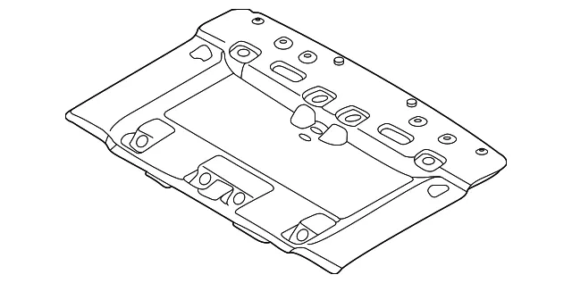 Rear Carpet - Kia (84280-1U200VA)