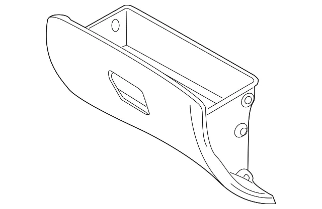 Glove Box Assembly - Kia (84510-1D300S8DS)