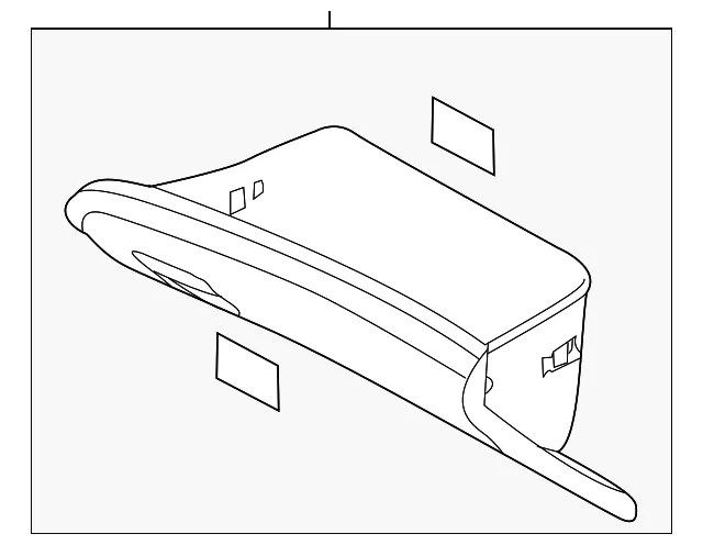 Glove Box Assembly - Kia (84510-1M3002I)