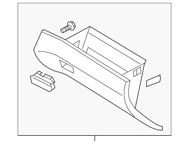 Glove Box Assembly - Kia (84510-2F106NMDS)