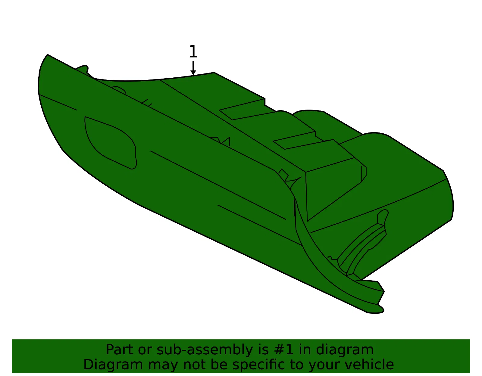 Glove Box Assembly - Kia (84510-2K520WK) - view 2