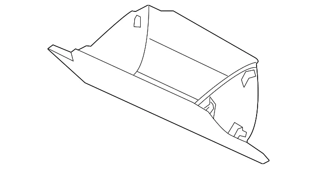 Glove Box Assembly - Kia (84510-3RAC0WK)