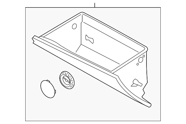 Glove Box - Kia (84510-B0010BGG)