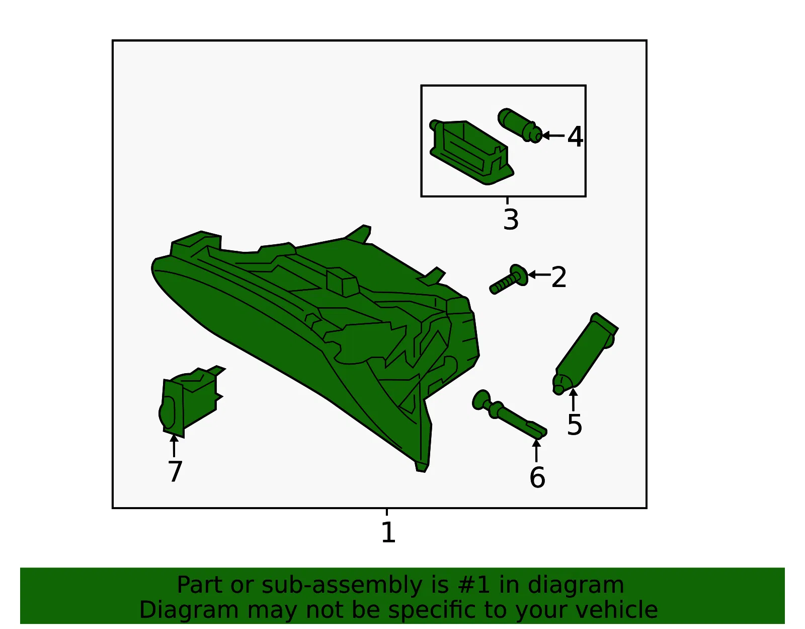 Glove Box Assembly - Kia (84510-B2310EQ) - view 2