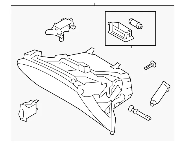 Glove Box Assembly - Kia (84510-E4000GA6)