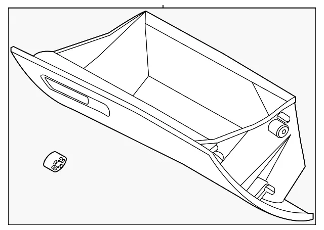 Glove Box Assembly - Kia (84510-L3000WK)