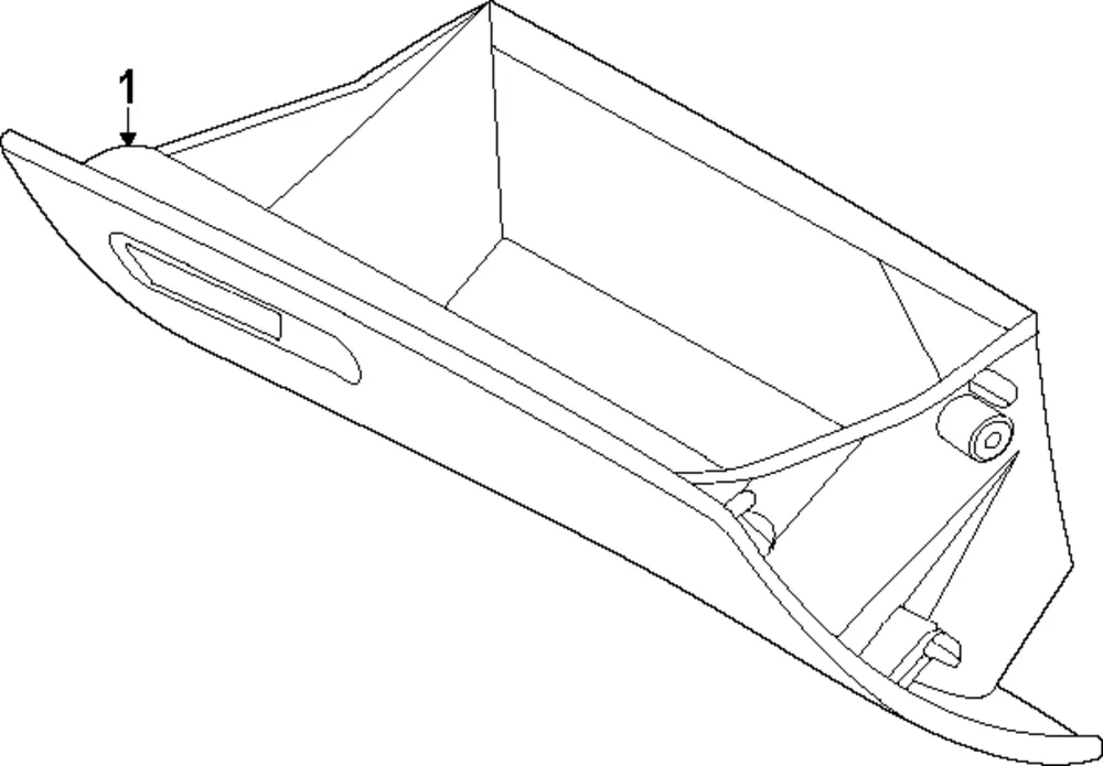 Glove Box - Kia (84510-P4AD0GYT)