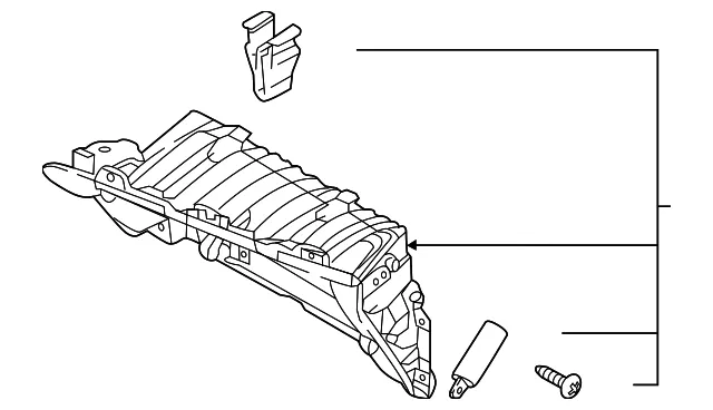 Glove Box Assembly - Kia (84540-G5000WK)