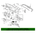 Ashtray Bracket - Kia (84575-2F000) - view 4