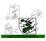 Console Assembly - Kia (84610-3E540WK) - view 4