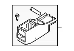 Console Assembly - Kia (84610-3F100NF) - view 3