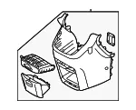 Console Panel - Kia (84610-4D150CS) - view 3