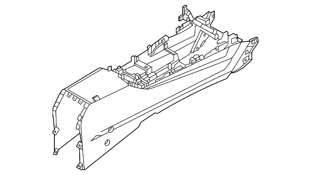 Floor Console - Kia (84610-F6CA0BLE)