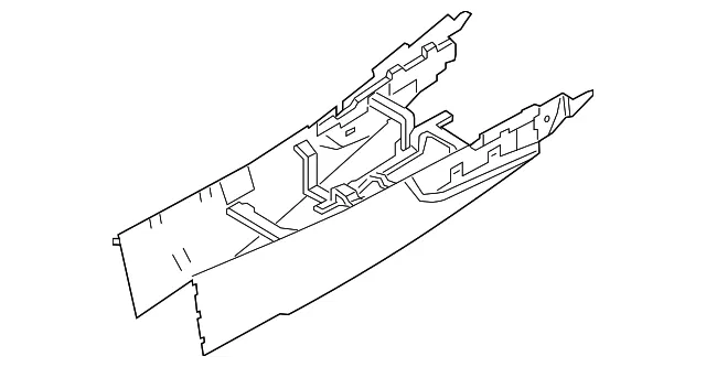Center Console - Kia (84610-J5000CLA)