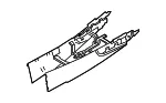 Center Console - Kia (84610-J5500CLA) - view 3