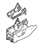 Front Console - Kia (84610-R0AF0B9A) - view 3