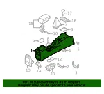 Console Assembly - Kia (84611-2F100NM) - view 4