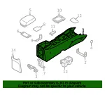 Console - Kia (84611-2G400S8) - view 4
