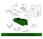 Console - Kia (84611-3C010BT) - view 4